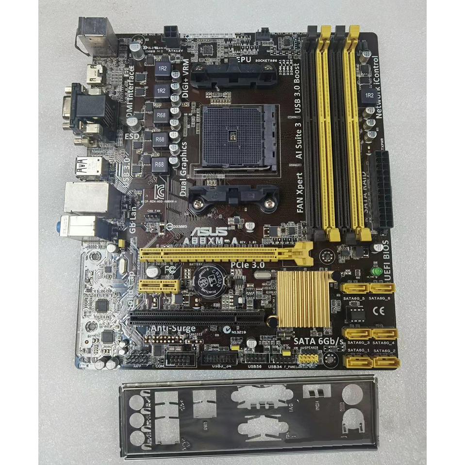 Asus A88XM-A paired with A8 7650K/A8 6600K/A10 7800 CPU FM2/FM2+fully ...