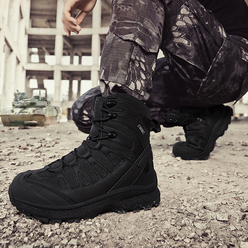 【NEW】Men's Tactical Boots Combat Boots Special Forces Military Boots