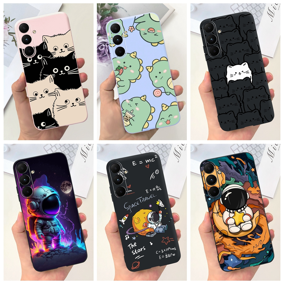 Samsung Galaxy A05S Case SamsungA05s 2023 SM-A057F Cute Cat Dinosaur ...