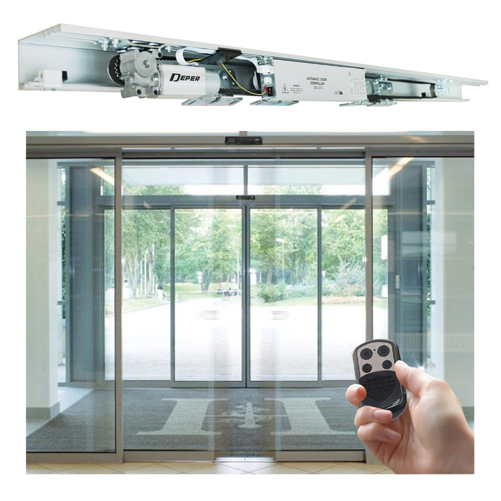 DEPER Sensor Door Opener Unit Automatic Door Sliding System Automatic