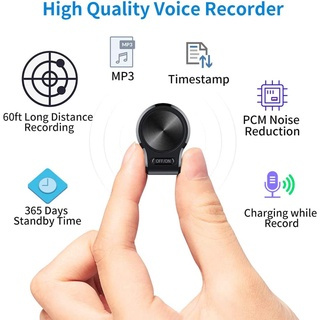 Mini Voice Recorder 32G Magnetic Spy Noise Reduction One-key Control  Professional Audio Recorder MP3 Player espia grabadora voz - AliExpress