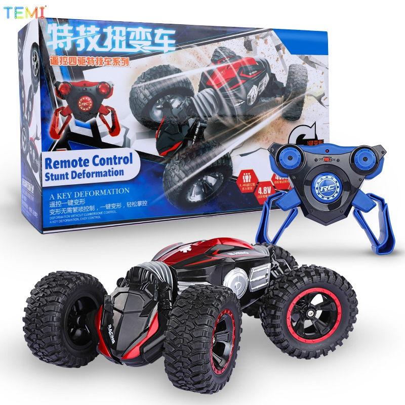 TEMI Hand Gesture Stunt Car Dual Remote Control Twister Remote High ...
