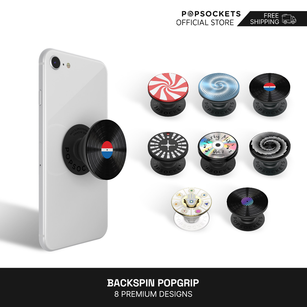 PopSockets Backspin PopGrip The Premium Phone Grip Shopee