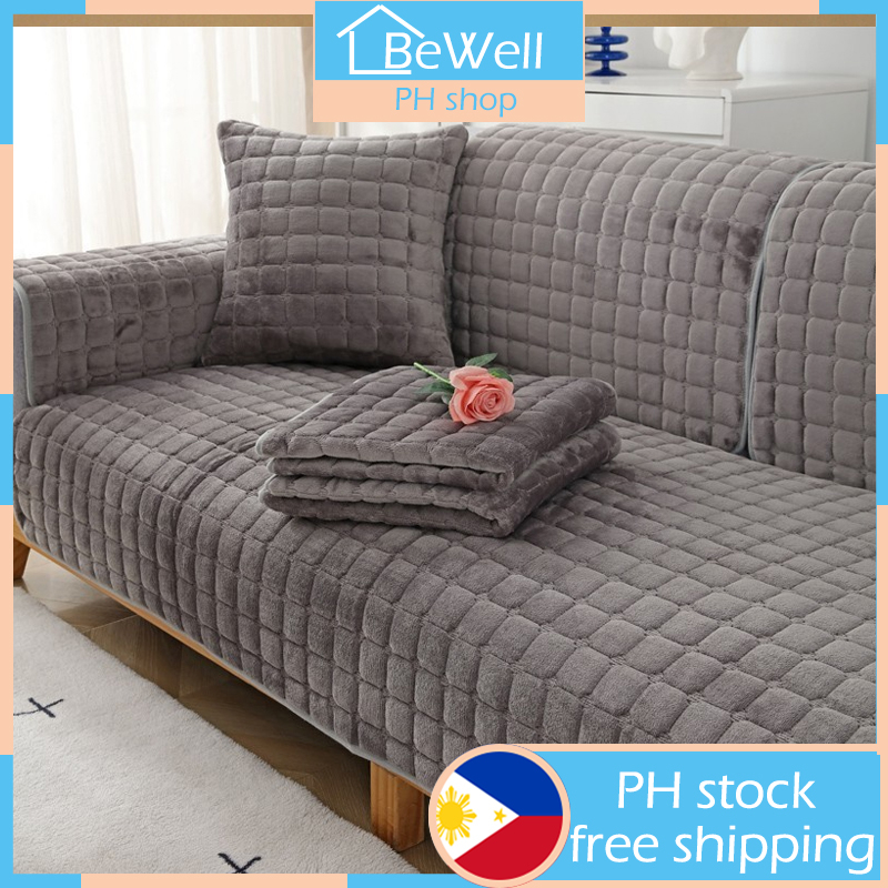 【PH STOCK】SkinFriendly Sofa Cover 1/2/3/4/ Seater & L Shape Sectional
