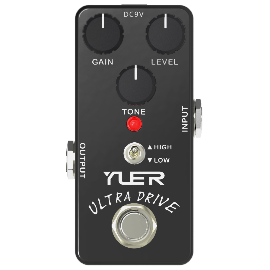 [OFFICIAL ] YUER Guitar Effect Pedal Retro Sound Overdrive / Distortion