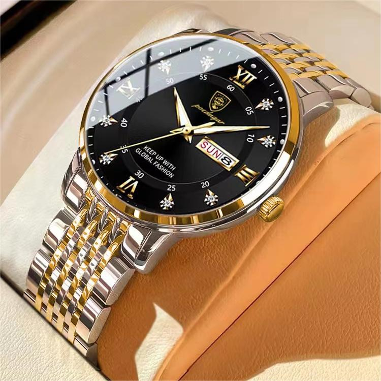 Leather Strap Mens Branded Watches Names Original New Men's