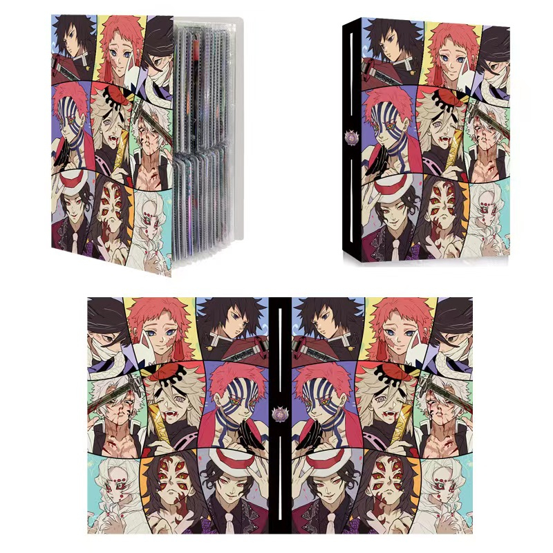 demon slayer card binder Pre-order Kimetsu Festival Celebrating the TV Series 5th Anniversary Merchandise The Year of the Dragon, Acrylic Stand Commemorative Book of ufotable Staff Front Cover, B5 Layered Panel and more... check here! https://t.co/5hJcBIq2ar you can hold up to 360 cards 240 Demon Slayer Card Album