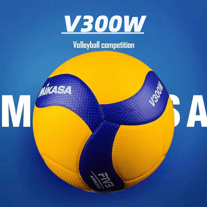 Mikasa Volleyball Ball V300W size 5 Competition Training Leather