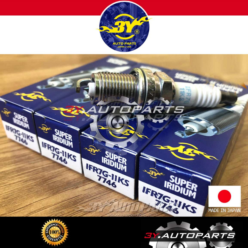 NEW ORIGINAL IFR7G-11KS 7746 (4pcs) Spark Plug HONDA INTEGRA DC5 TYPE R ...