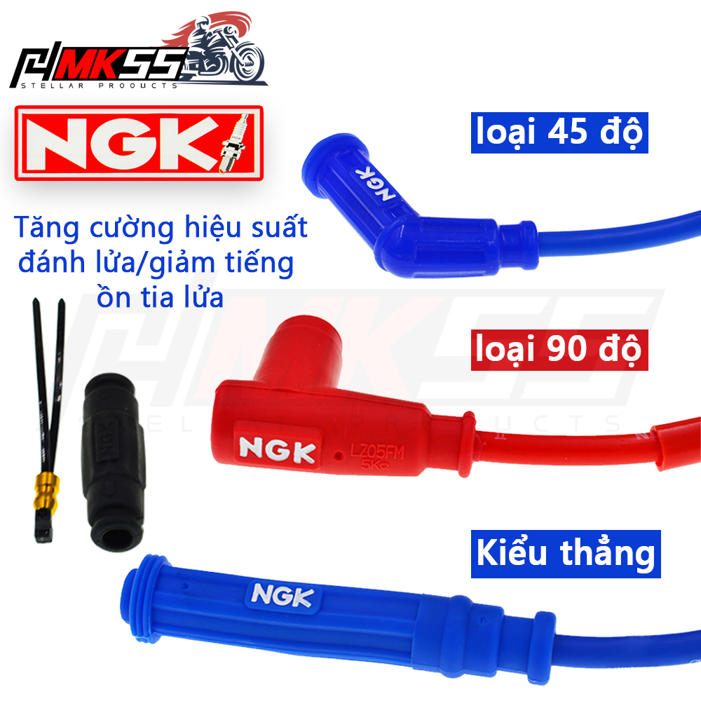 Original NGK ignition wire high pressure package booster wire spark