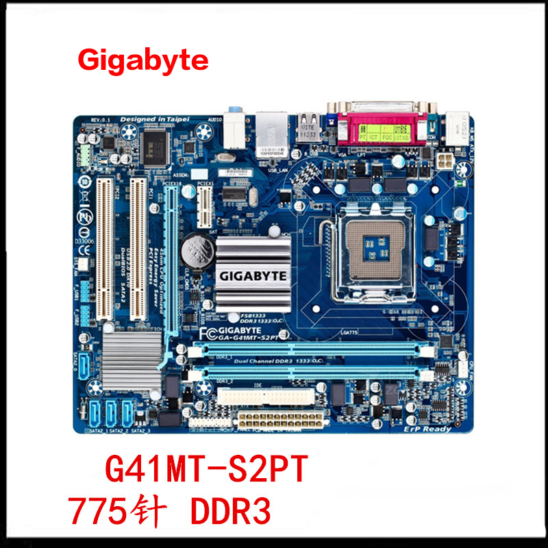 Gigabyte/Gigabyte G41MTS2 S2P S2PT G41 motherboard G41MTD3 D3P ES2L