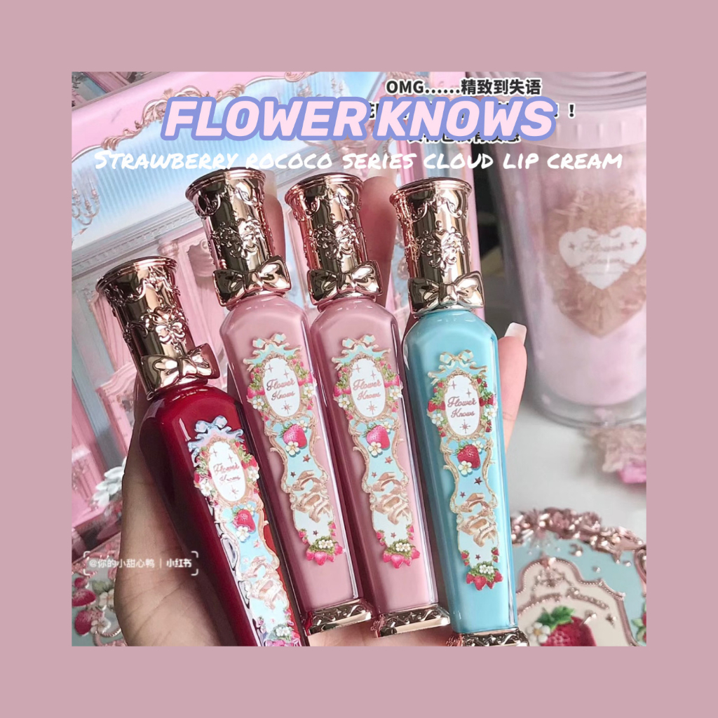 FLOWER KNOWS Strawberry Rococo Series Could Lip Cream | Shopee Philippines