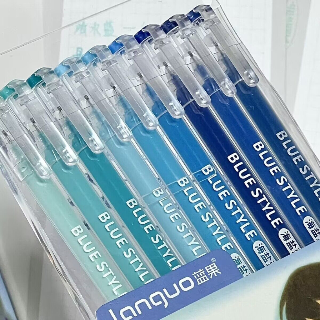 Ohaya Sea Salt Blue Series languo New Color Painting Handbook Pen Large ...