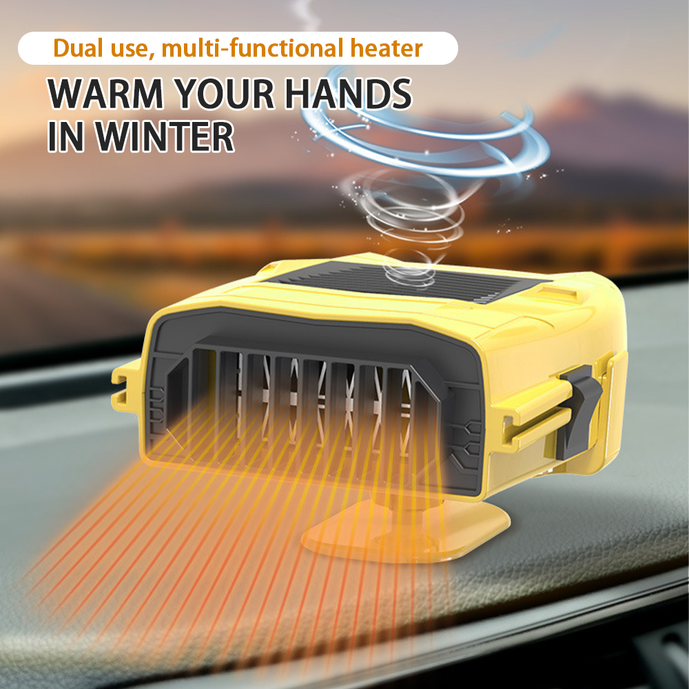 4 IN1 Electric Car Heater 12V Cooling And Heating Fan Dashboard Seat