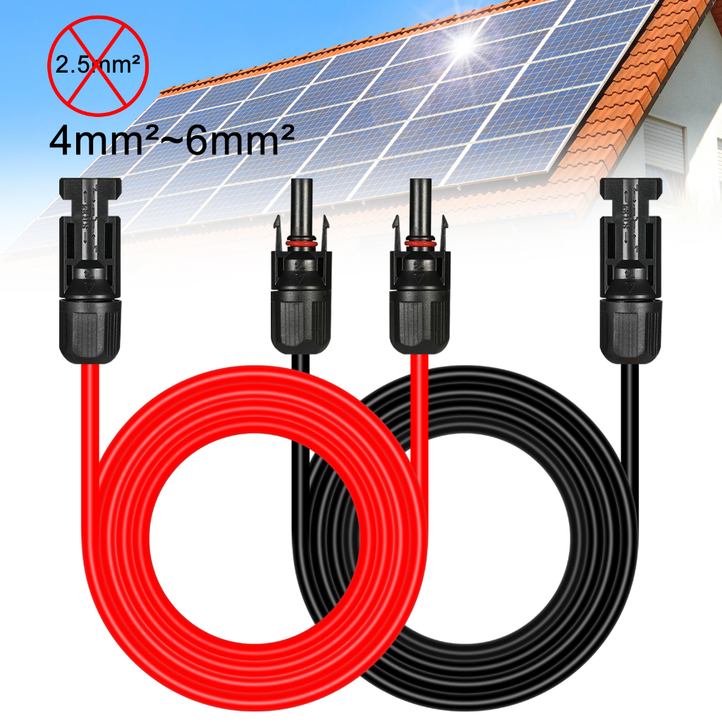 Mc4 Photovoltaic Extension Cable Solar Panel Connection Cable Outdoor
