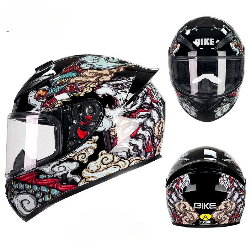 Ece+dot+ccc Certified Motorcycle Helmet QIKE Official Genuine ...