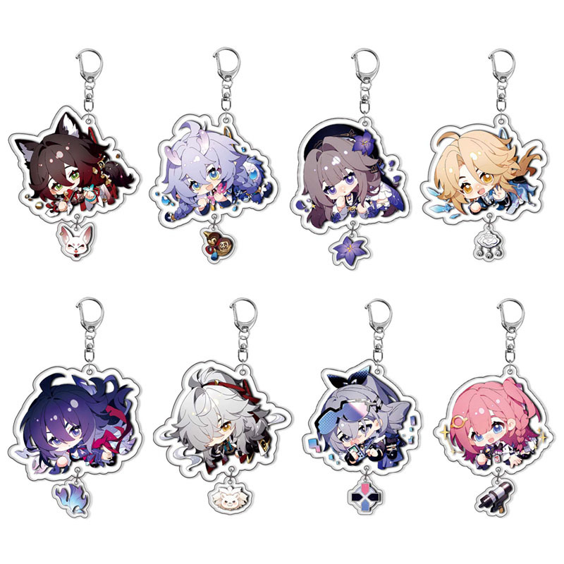 Honkai: Star Rail Imbibitor Lunae Sampo Koski Gepard Landau Keychain ...