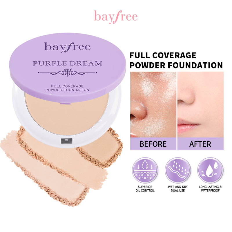 bayfree Full Coverage Smooth Matte Powder Foundation Superior Oil ...