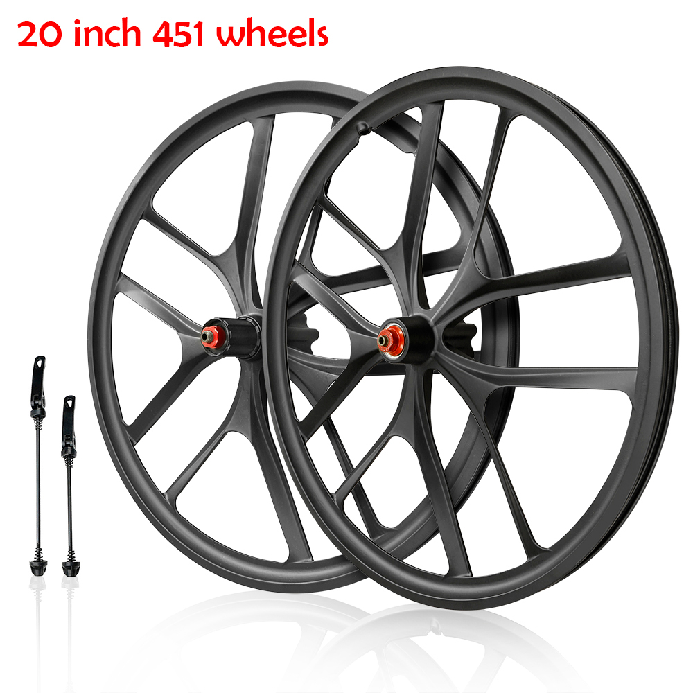 20 inch folding bike hot sale wheelset