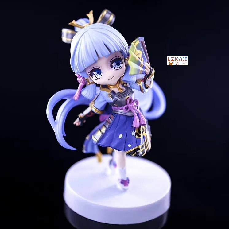 Genshin Impct Figure Cute Kamisato Ayaka Anime Figures Kawaii Figurine