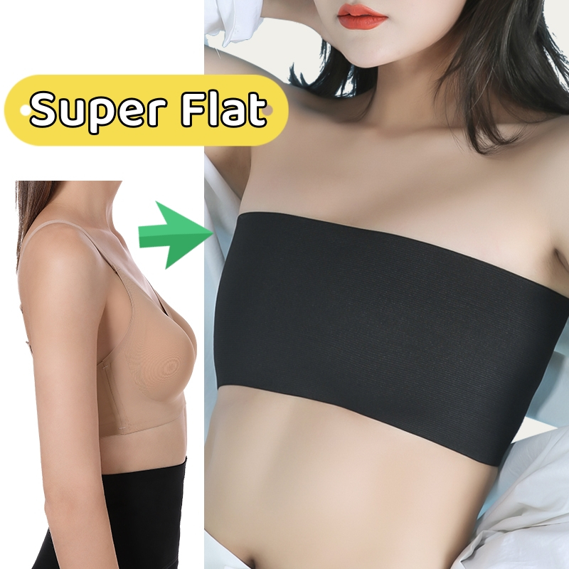 Pullover Tube Full Bandage Chest Binder 6 Inch Bandage Strapless Tomboy