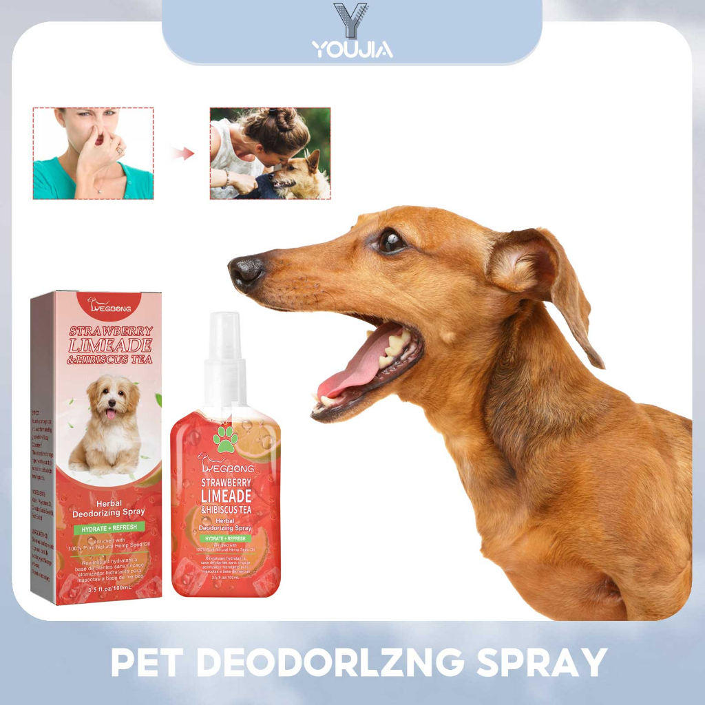 YEGBONG Pet Deodorizer Spray Cat Urine Deodorant Indoor Deodorization