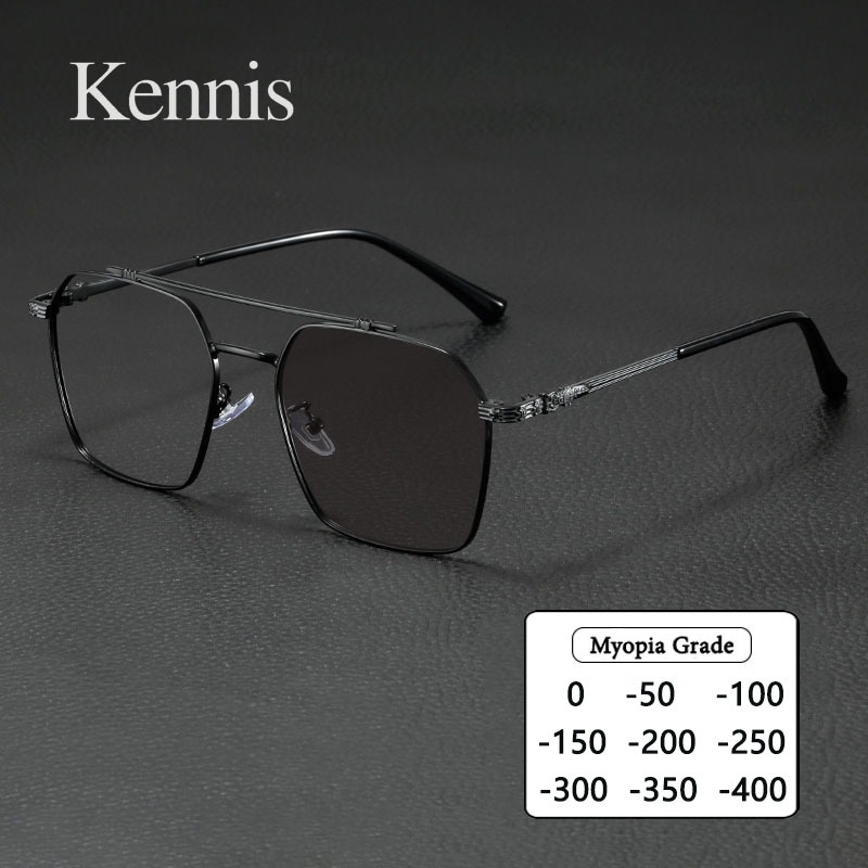 Eyeglasses With Graded Lens Myopia Photochromic For Women Men