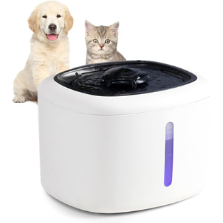 Ankii Automatic Dog cat Feeder and Water Dispenser Set gravity Pet