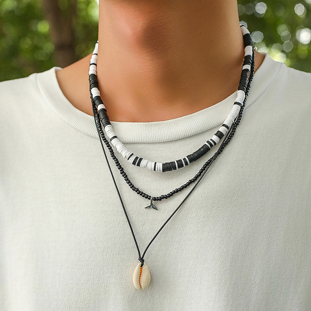 Beach deals necklace mens