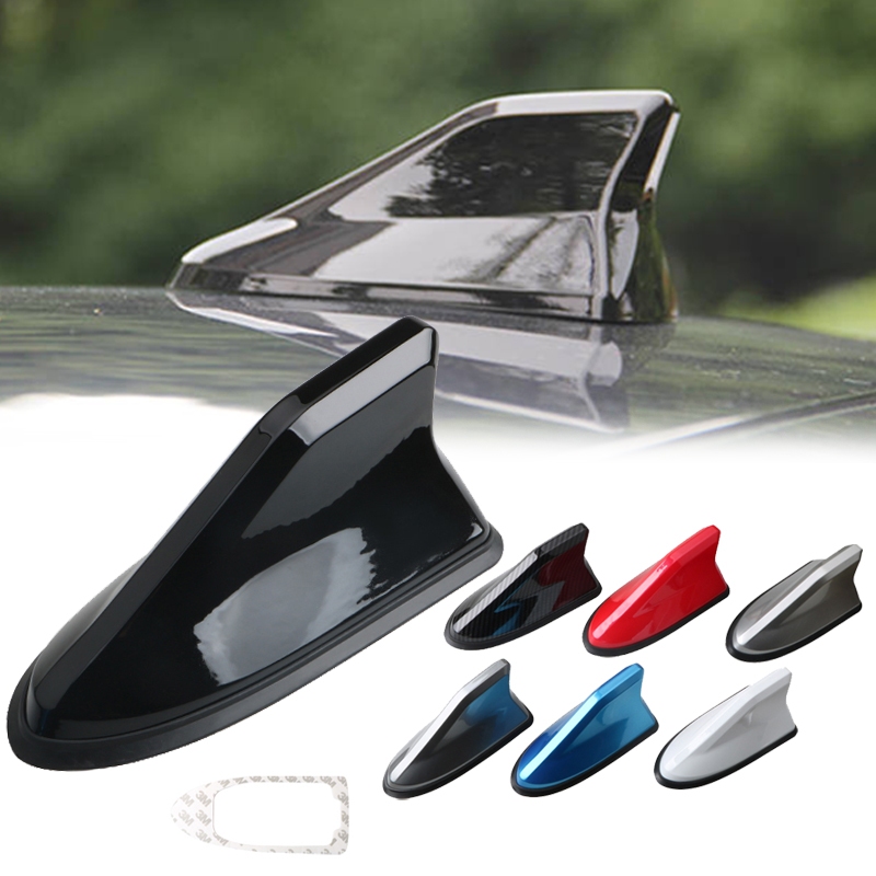 Car Shark fin Antenna with Rubber Cover Aero Sharks fin Universal Car