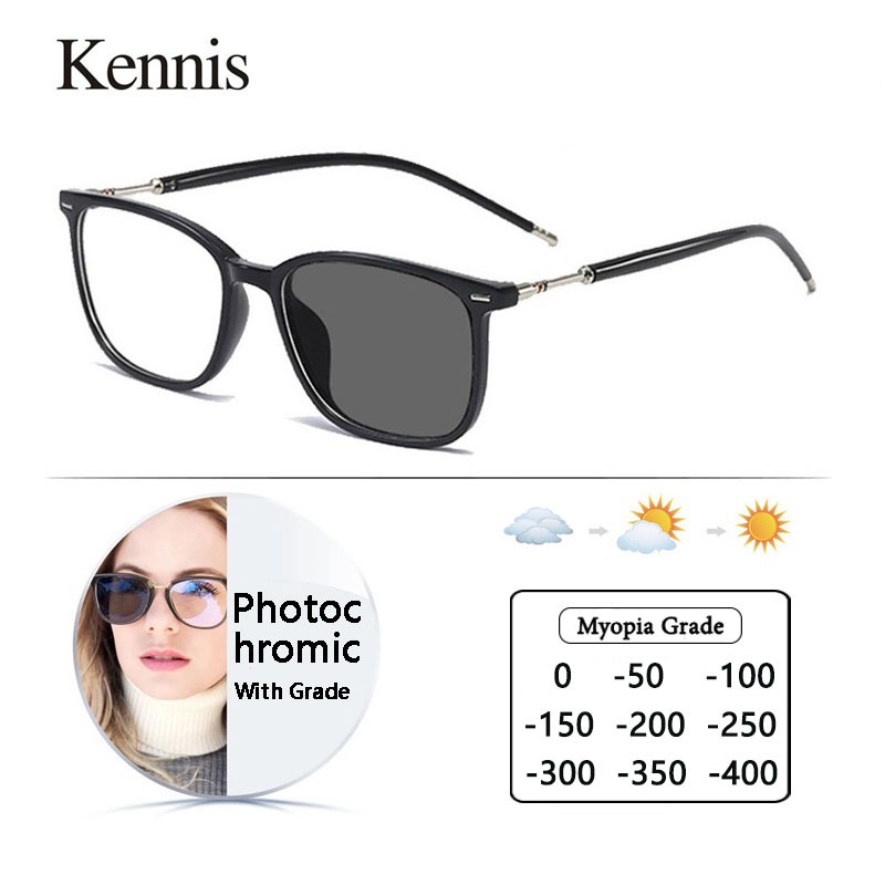 Photochromic Grade Glasses For Women Men With Graded Transition Grey