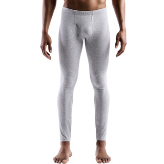 Men's cotton thermal pants leggings low waist thermal underwear