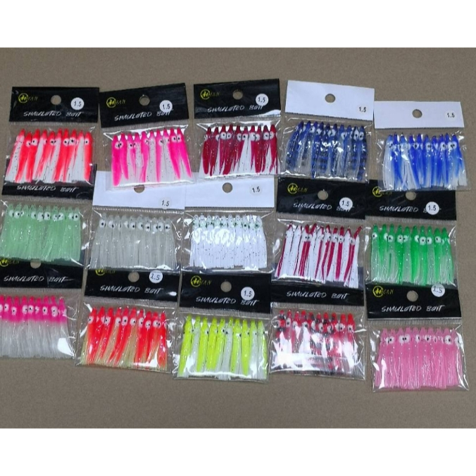 10pcs Soft Squid Skirt Fishing Tackle Sea Fishing Soft Lures Octopus