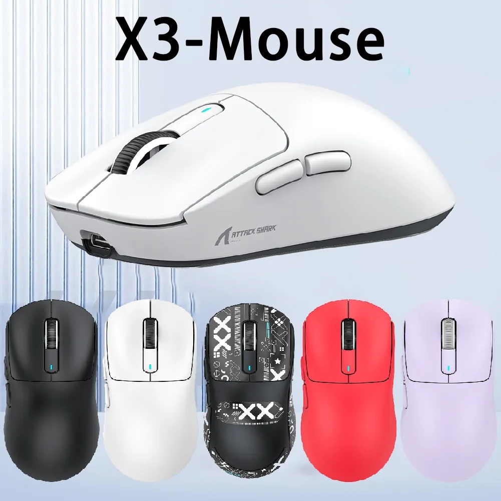 Attack Shark X2 pro/ X3 /X3 PRO/X5/X6/X11 Wireless Bluetooth Mouse 2.4G ...