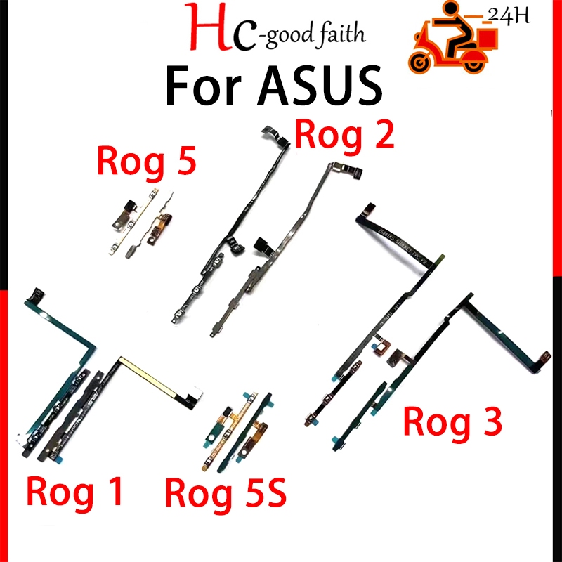 New Flex Cable For ASUS Rog Phone 1 2 3 5 5S Rog1 Rog2/3/5 Power On Off ...