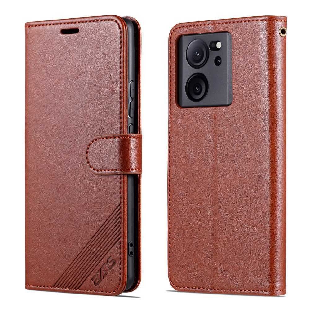 Para Xiaomi 14T Funda Xiaomi 14T Pro Funda Tipo Billetera De Cuero Con