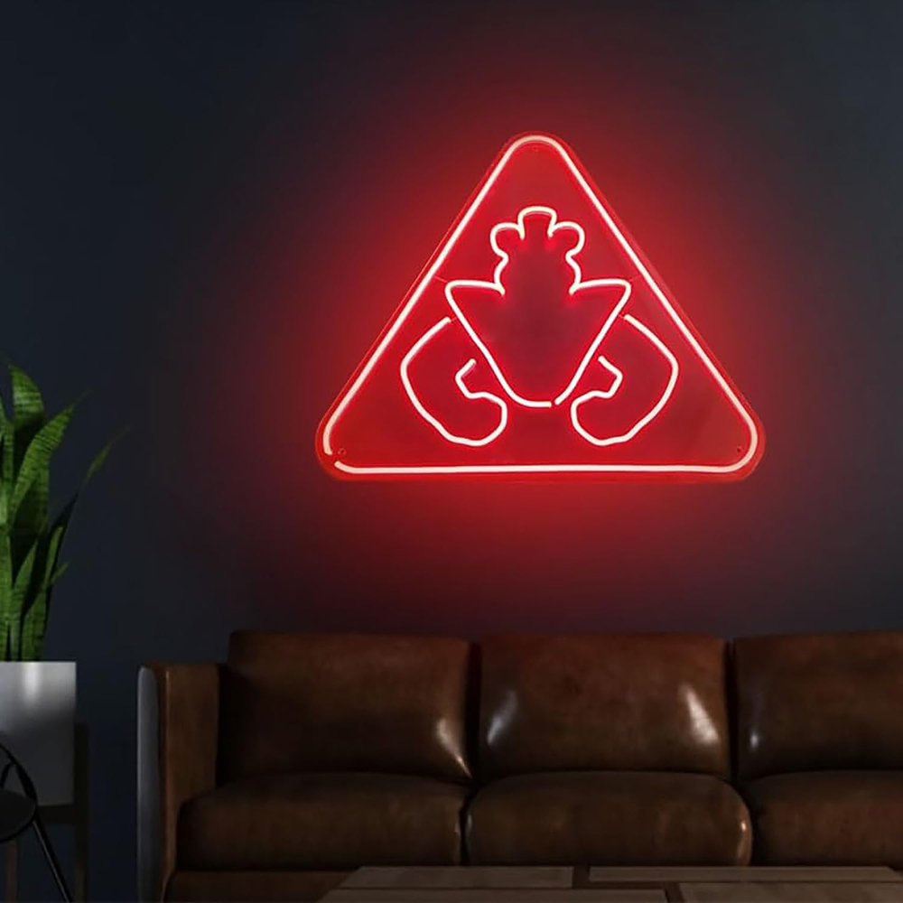 FNaF SB LED Neon Sign Security Breach Neon Sign, FNaF fan art Neon ...