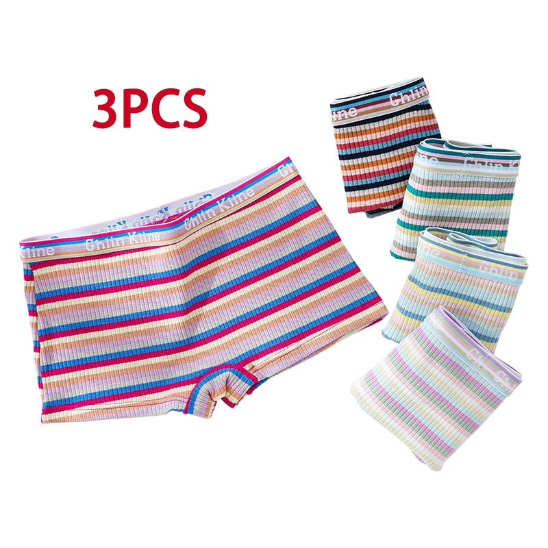 3PCS Women boxer underwear 100% cotton sports shape shorts for female ...