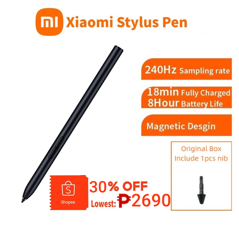 Xiaomi Stylus Pen For Pad 5 Pro Tablet Smart 240hz Sampling Rate