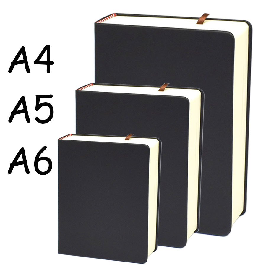 Super thick blank notebook A4 A5 A6 available Hard cover diary 330 sheets sketchbook Planner