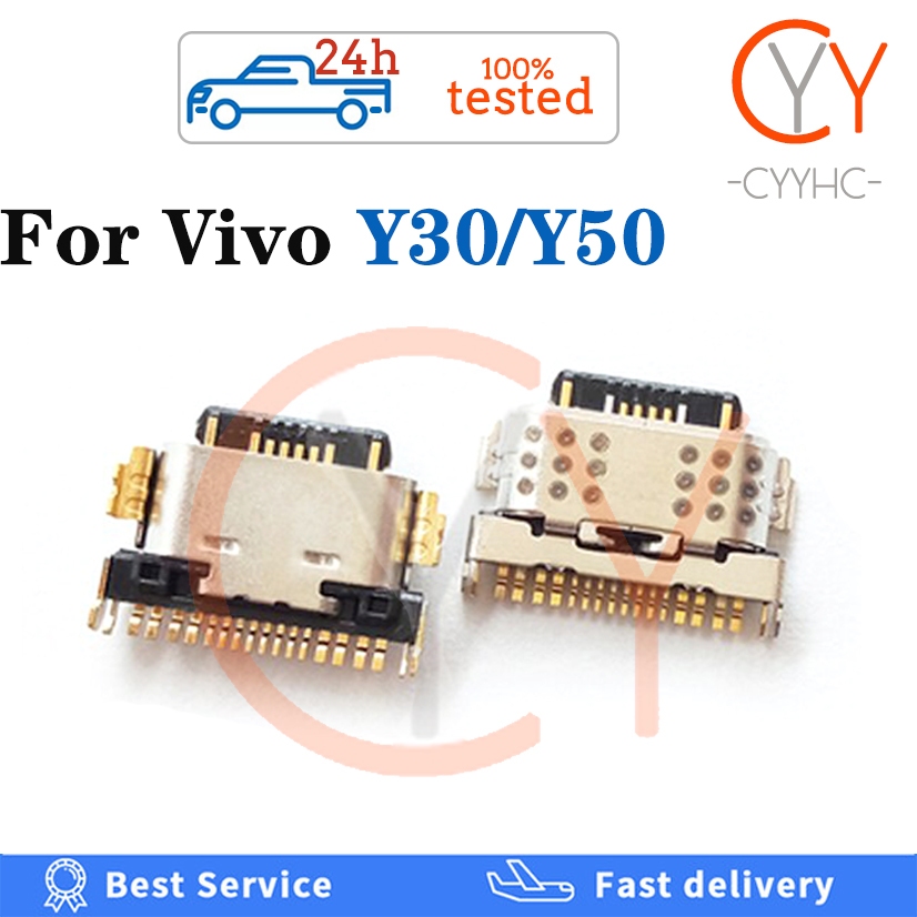 20PCS For Vivo Y30 Y50 V17 Type C USB Plug In Charging Charger Port Pin ...