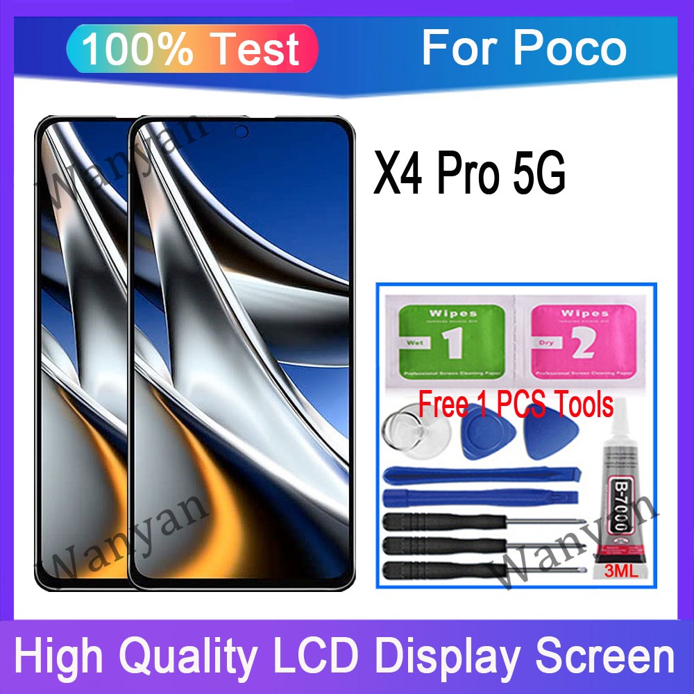 TFT for Xiaomi Poco X4 Pro 5G LCD Screen Replacement for Xiaomi Poco X4 Pro  5G Screen Replacement Display for Xiaomi Poco X4 Pro 5G Touch Screen