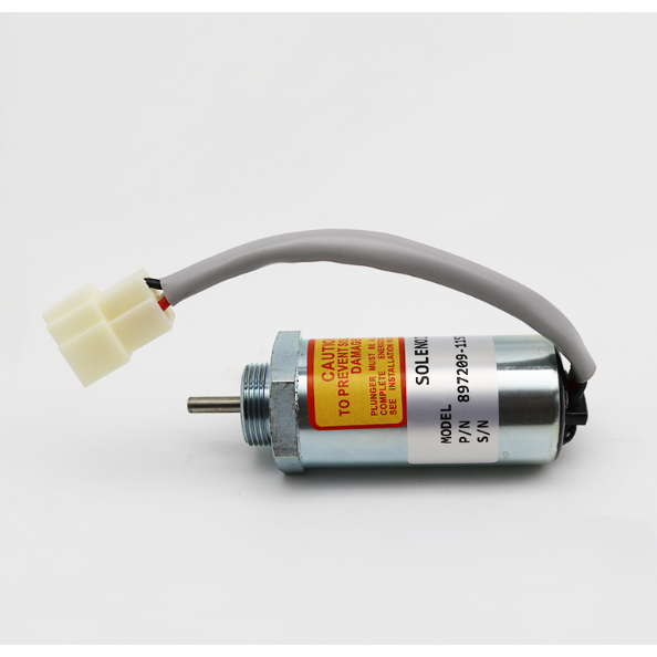 Excavator Parts HITACHI ZX55 KOBELCO SK75-8 Shut Off Solenoid Valve ...