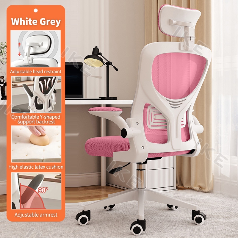 Vancel gaming chair deals pink