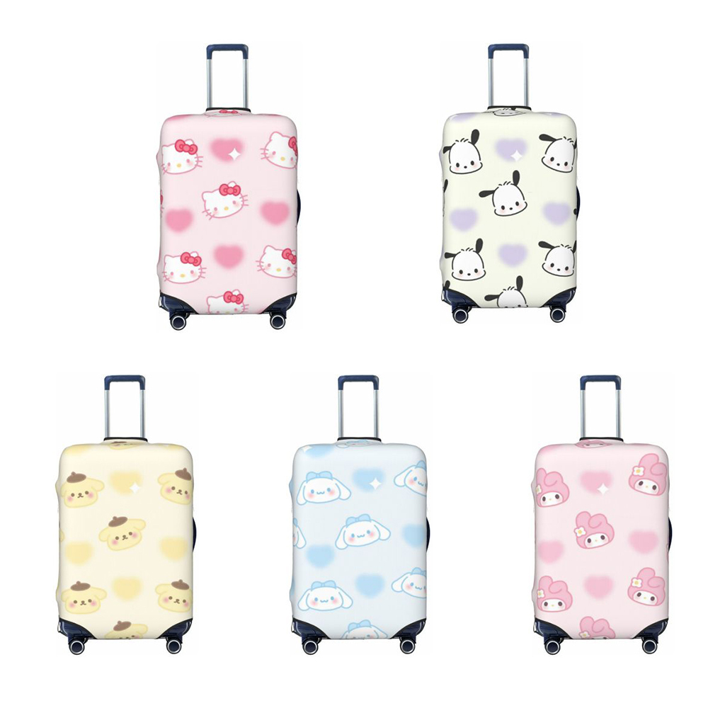 HELLO KITTY Kuromi Cinnamoroll MY MELODY Luggage Cover SANRIO Pochacco ...