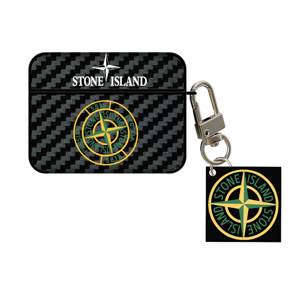 AirPods 4 ANC Cover black Fashion Stone Island For AirPods