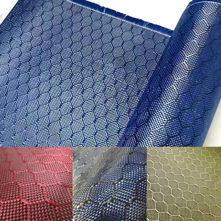 3k 240gsm Honeycomb Carbon Fiber Cloth 100cm39inch 200cm79inch Length Hexagon Carbon Fabric 3572