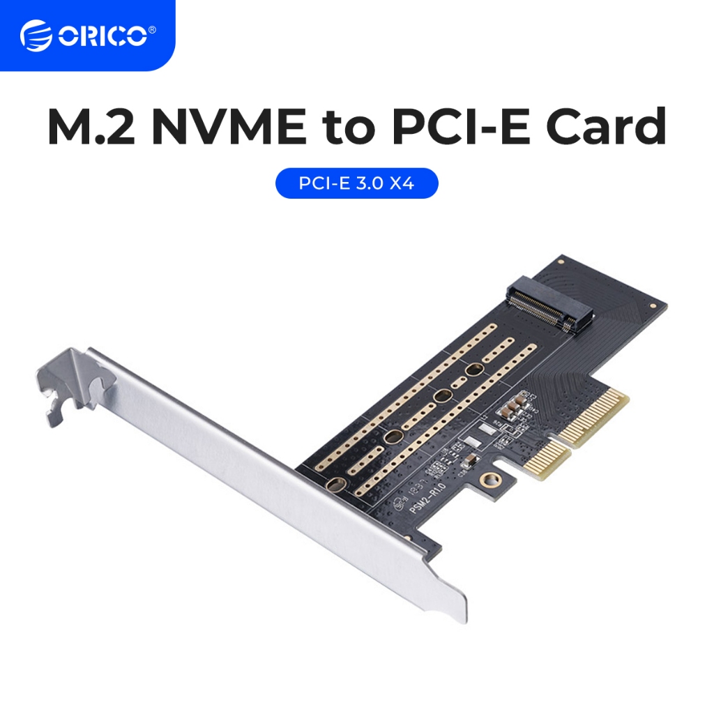 Orico PCI-E to M2 Adapter NVMe M.2 PCI Express Adapter 32GBPS PCI-E ...