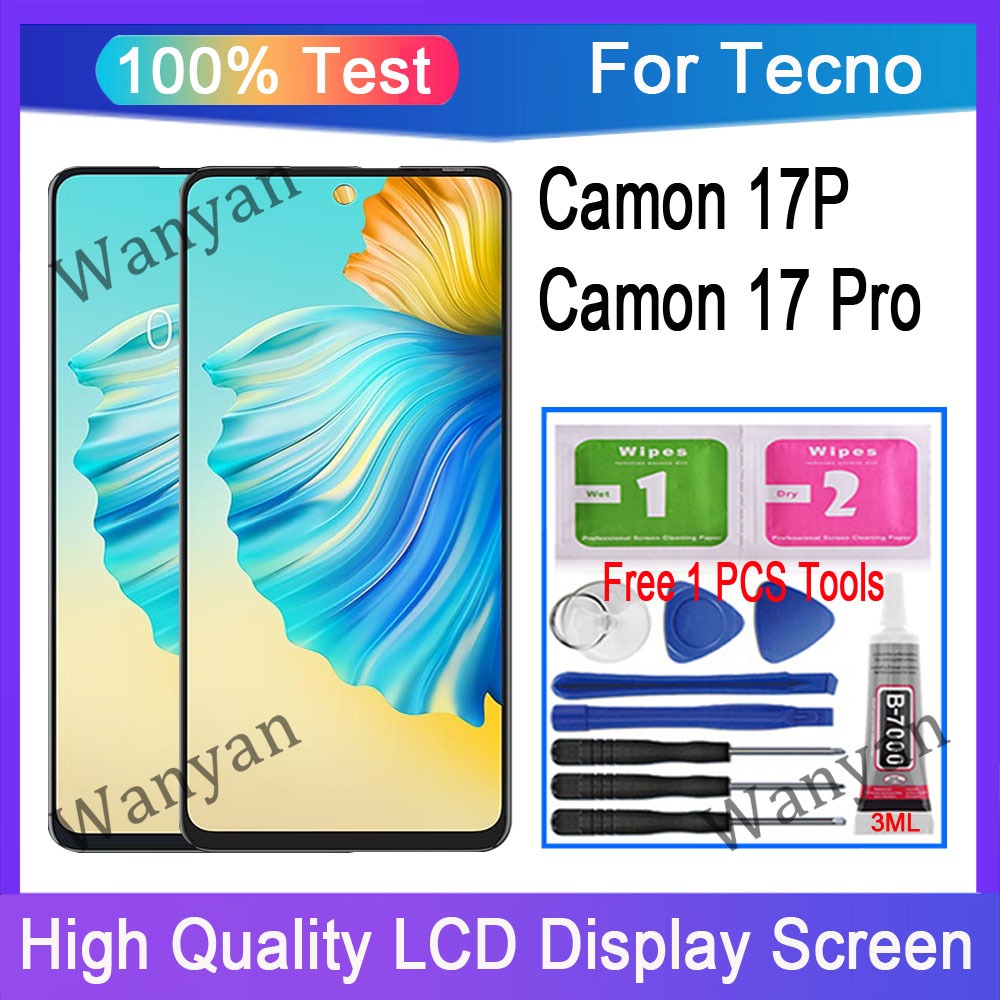 Original Tecno Camon 17P Camon 17 Pro LCD Display Touch Screen ...