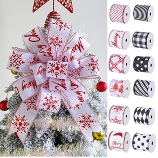 5 m/roll Meters Christmas Ribbons For Christmas Wedding Party